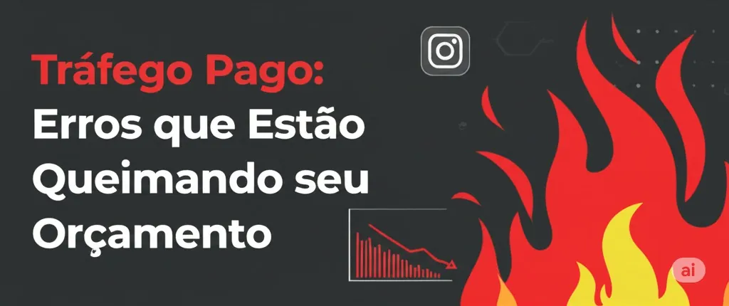 Tráfego Pago: Erros que Estão Queimando seu Orçamento